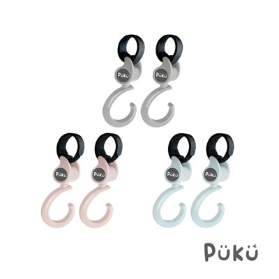 Puku 藍色企鵝 Creamy日常旋轉掛勾 (三色)