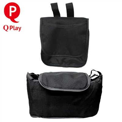 Qplay EASY置物包組 大+小(推車置物袋)