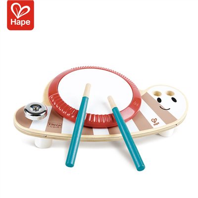 德國 Hape 愛傑卡 蝸牛小鼓
