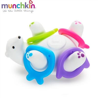 munchkin 滿趣健 北極熊漂浮 洗澡玩具