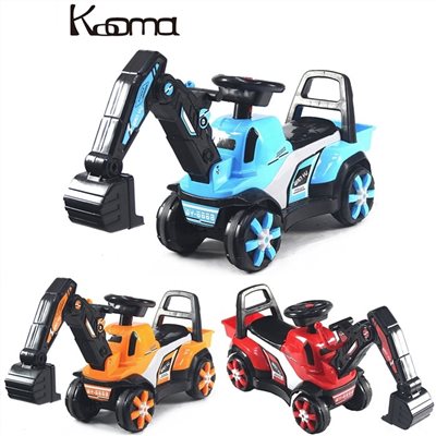 KOOMA 挖土機音樂助步車(學步車) - 三色可選