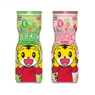 Kyoda 京田製菓 巧虎寶寶米餅（45g）草莓口味
