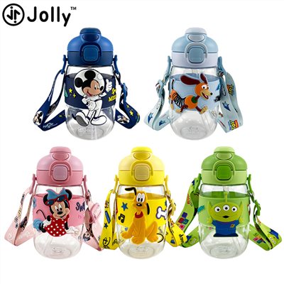 JOLLY Disney系列斜槓水瓶530ml (迪士尼授權 兒童水瓶)