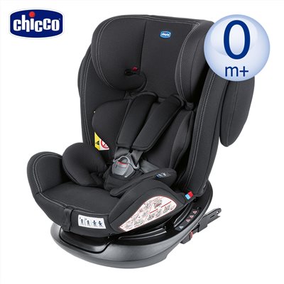【展示中出清】Chicco Unico Plus 0123 Isofix安全汽座 幕府黑