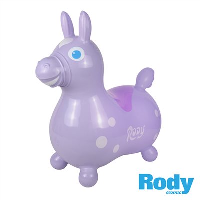 RODY 跳跳馬 粉紫色 附打氣筒 (義大利原裝進口)