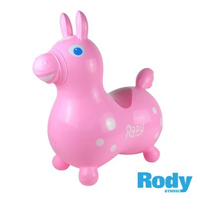RODY 跳跳馬 粉紅色 附打氣筒 (義大利原裝進口)  