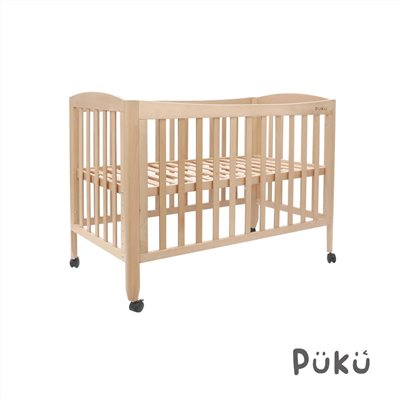 Puku 藍色企鵝 WoIsland 小島臥櫸木成長嬰兒床