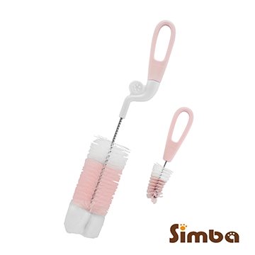 小獅王 simba 辛巴 旋轉式奶瓶刷(菜瓜布)
