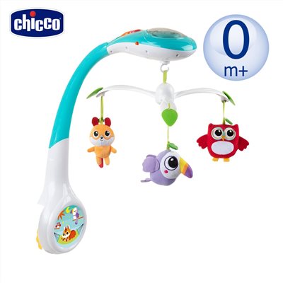 Chicco 魔法森林動物旋轉音樂鈴