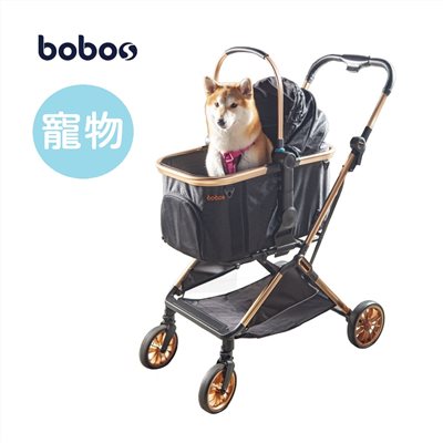 【聊聊享優惠】bobos 分離式自動收折寵物車 全齡層(寵物推車)