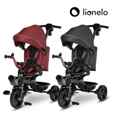 【門市另有折扣】Lionelo 豪華手推幼兒童三輪車 Kori (推車  腳踏車)