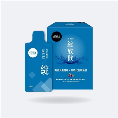 六甲村Mammy Village In-Full 綻放飲-美國大棗精華+第四代超級葉酸 (20入)
