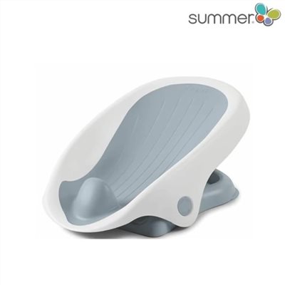 Summer infant 可調式時尚摺疊洗澡躺椅-灰色(三段式可調整傾斜角度)