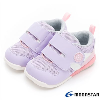 【門市可試穿】月星Moonstar童鞋 3E微笑太陽寬楦輕量學步鞋 14cm