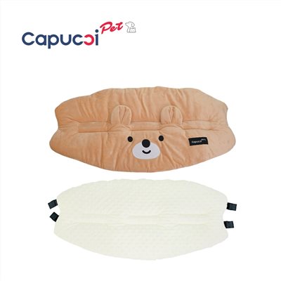  Capucci pet 卡普奇 美國 寵物推車 配件 防髒前緣墊 萌萌熊