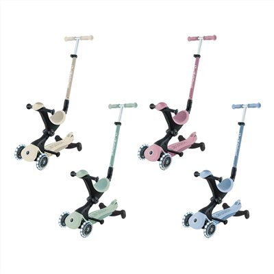  【門市展示中】GLOBBER 哥輪步 GO•UP 5合1夢幻版360度多功能三輪滑板車