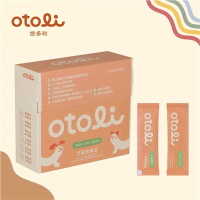 otoli悠多利 悠補益-犬貓 30入｜日常營養補充