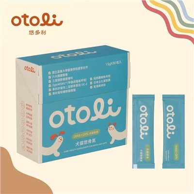 otoli悠多利 悠骨氣-犬貓 30入｜關節保健