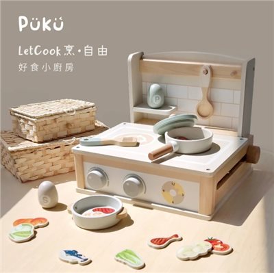 PUKU 藍色企鵝 LetCook烹 • 自由 好食小廚房(彩盒包裝)