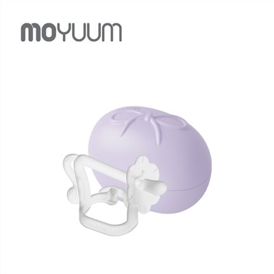 MOYUUM 韓國 白金矽膠手環固齒器收納組 拇指獅 