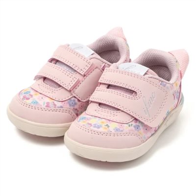  【門市可試穿】日本 IFME 機能嬰幼童鞋 CALIN 粉色小花