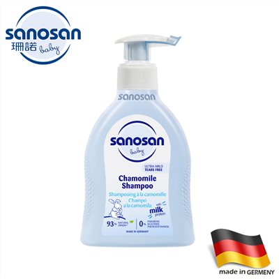 sanosan 珊諾德國  re:mind 極潤洋甘菊洗髮精 200ml