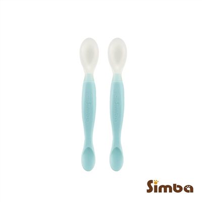 小獅王辛巴 Simba 啵啵軟質湯匙 2入
