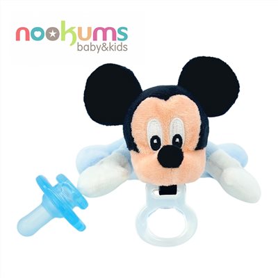 nookums 美國 迪士尼限量款 寶寶可愛造型安撫奶嘴 / 玩偶 