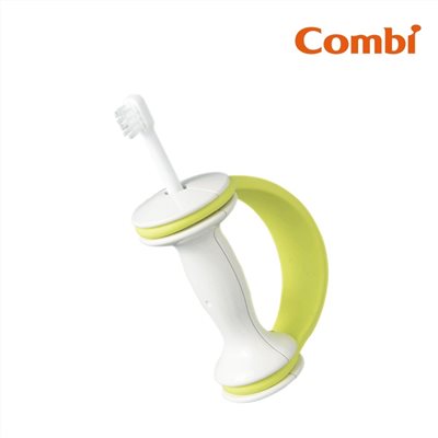 Combi teteo 握把式刷牙訓練器 兒童牙刷
