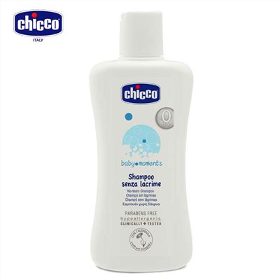 chicco 寶貝嬰兒潤膚泡泡浴露-溫和不流淚配方200ml
