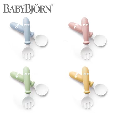 奇哥 BABYBJORN 湯匙叉子4入組 4M+
