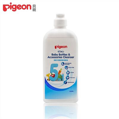 日本 Pigeon貝親 奶瓶蔬果清潔液500ml 瓶裝