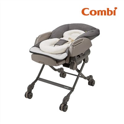 【聊聊享優惠】Combi BEDi Long AT 電動安撫餐椅搖床 