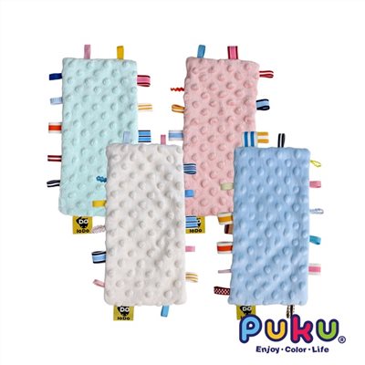 PUKU 樂豆安撫巾 14*24cm