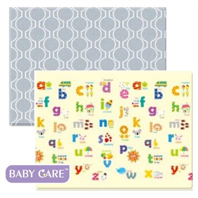 韓國BABY CARE遊戲地墊  M (活力字母)(繽紛花園)