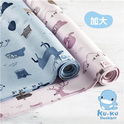 ku.ku 酷咕鴨 防滲水透氣墊-加大 ( 90x145cm )