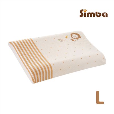 小獅王 simba 有機棉乳膠舒眠枕(L) 枕頭 嬰兒枕
