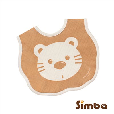 小獅王辛巴 Simba 有機棉造型圍兜