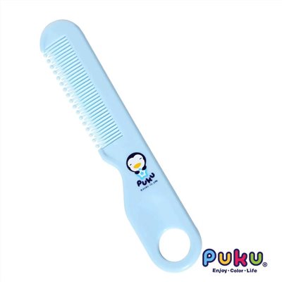 Puku 藍色企鵝 幼兒梳子 水色