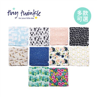 美國 tiny twinkle 紗布巾單入 包巾 (7款可選)