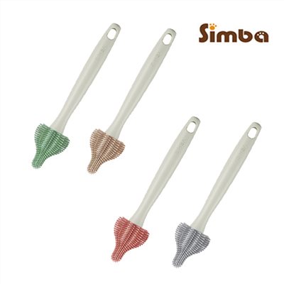 小獅王sima 辛巴  超柔無垢白金矽膠奶嘴刷