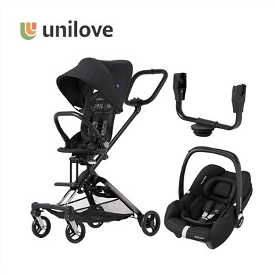 【聊聊享優惠】unilove 英國On The Go馬奇車  新生兒大全套模式