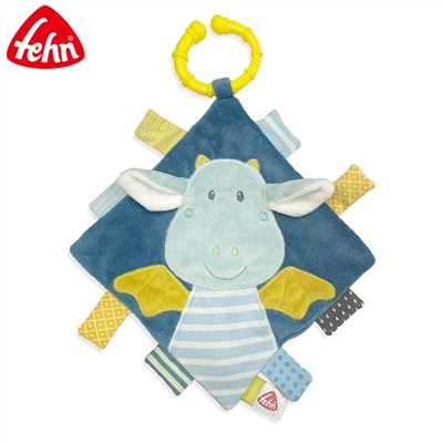 德國《baby FEHN 芬恩》小飛龍方形安撫巾