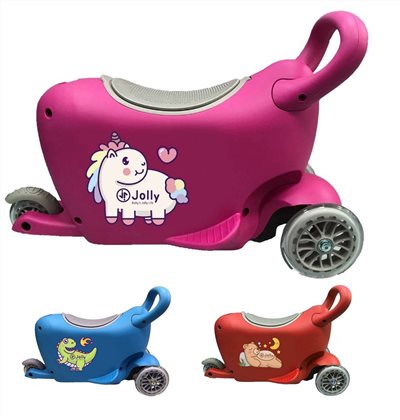 Jolly 二合一滑板嚕嚕車(3款可選)