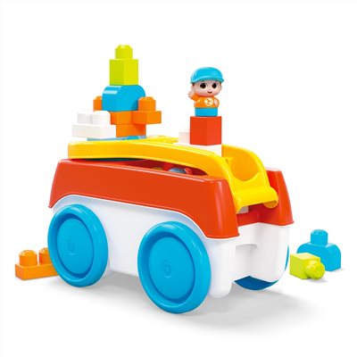 奇哥 MEGA BLOKS 費雪美高 旋轉積木車