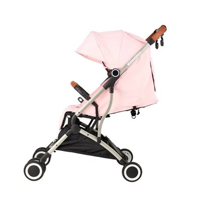 【福利品】Kidmory 輕量秒收嬰兒推車 4.8kg (寶寶粉)