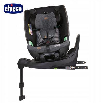  【福利品】義大利 chicco Bi-Seat全能i-size 安全汽座Air版 晶石黑