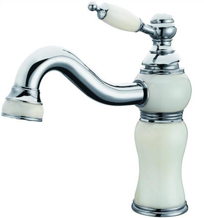 玉石時尚單孔造型水龍頭