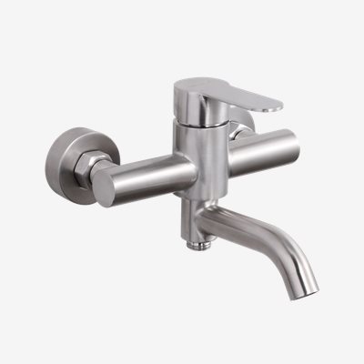 不鏽鋼沐浴龍頭二出水