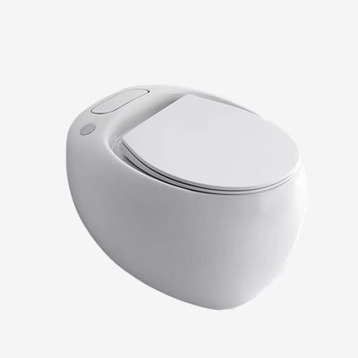 脈衝無水箱蛋型馬桶